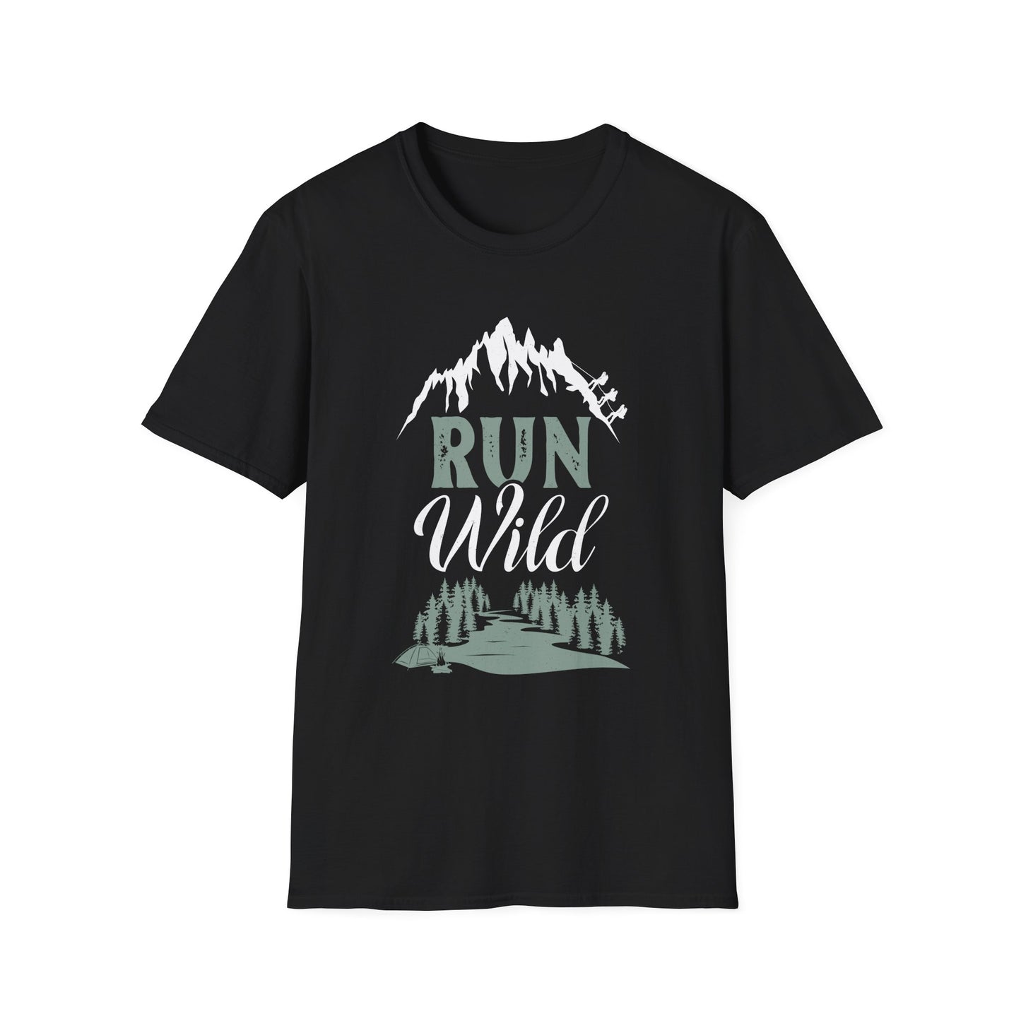"Run Wild "Mountain Adventure Unisex T-Shirt