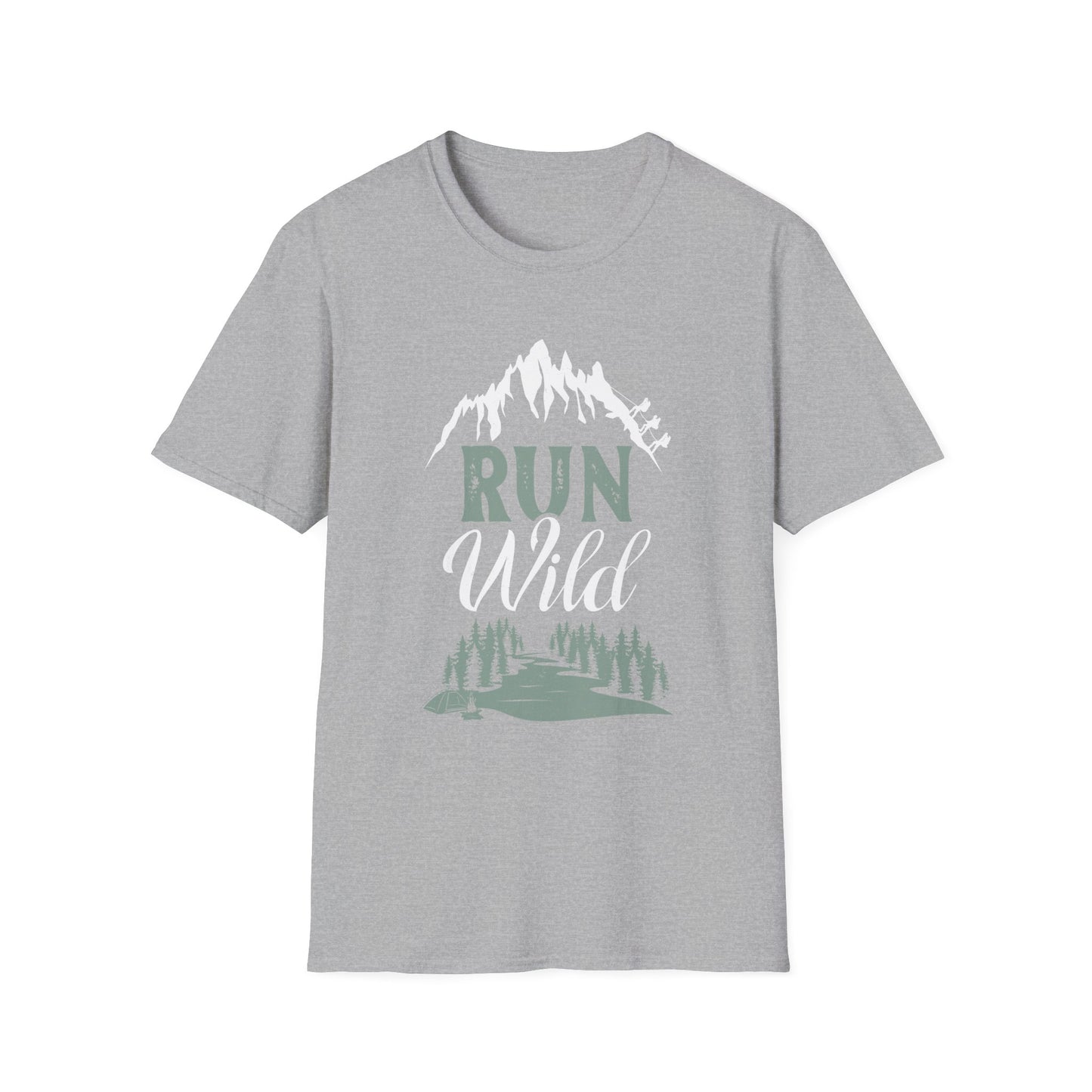 "Run Wild "Mountain Adventure Unisex T-Shirt