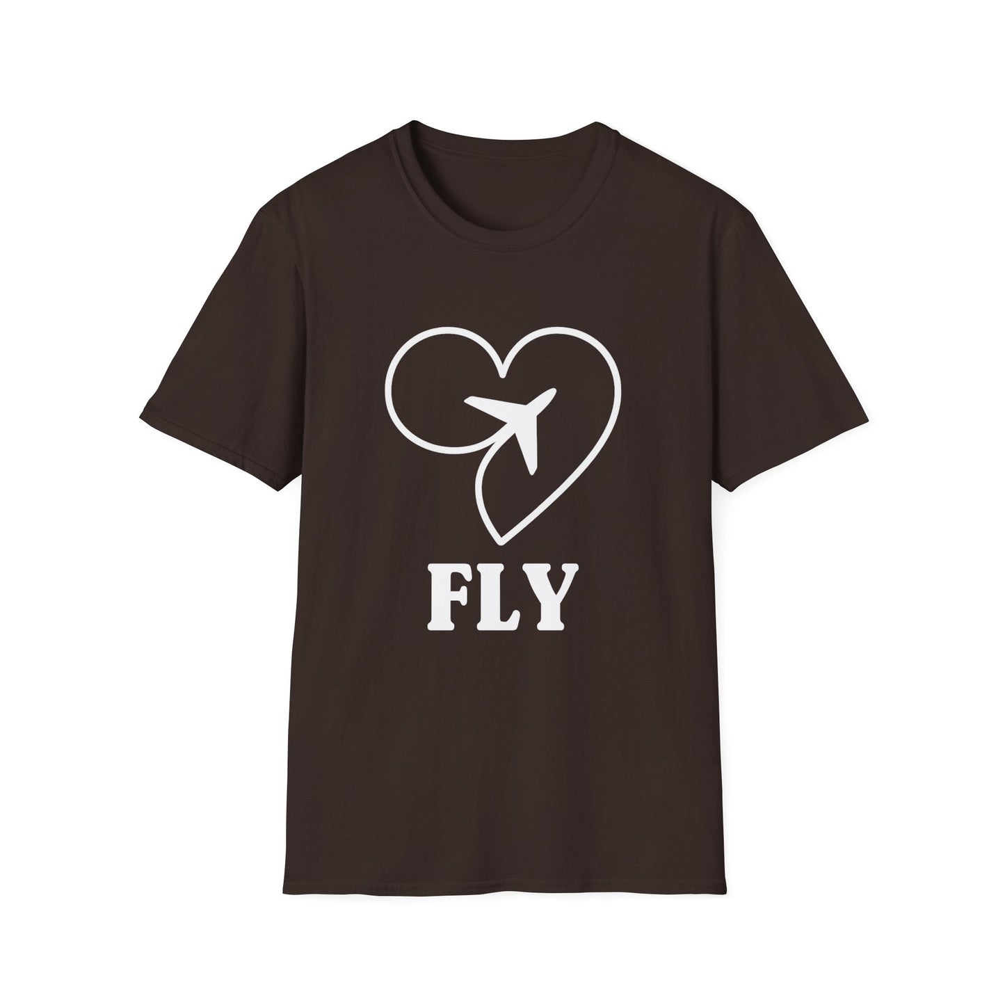 Heart & Plane Unisex Travel T-Shirt