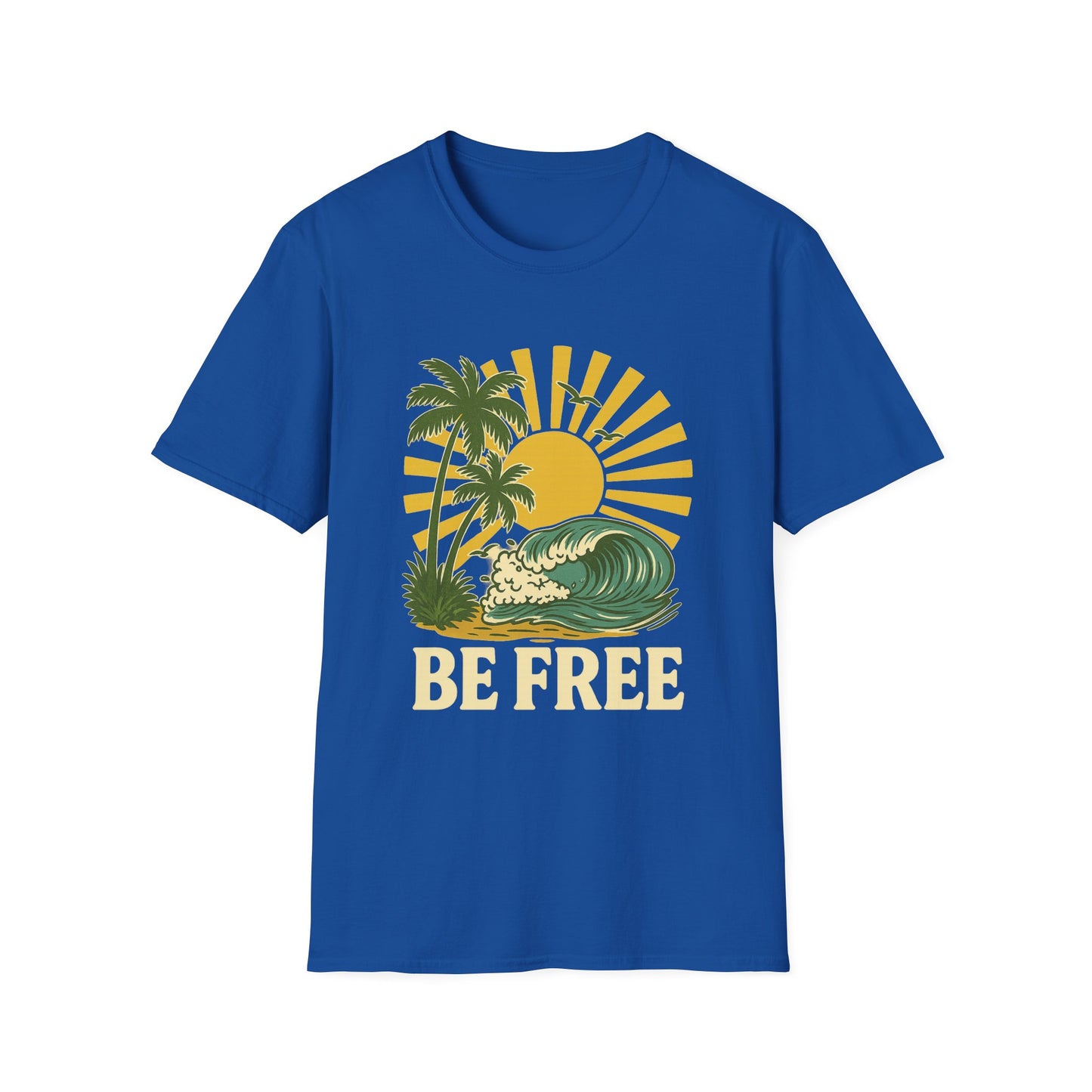 Be Free Unisex Travel T-Shirt