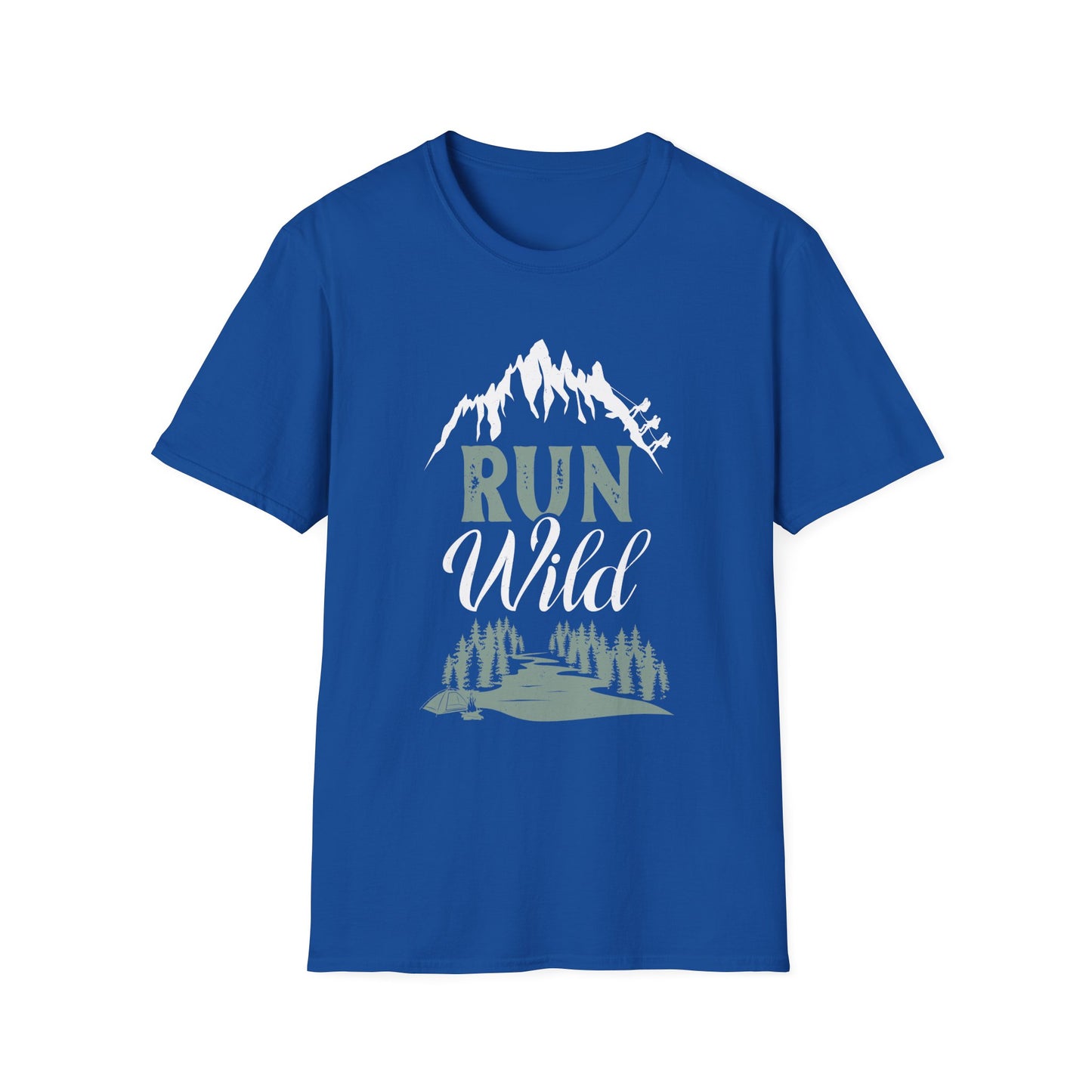 "Run Wild "Mountain Adventure Unisex T-Shirt