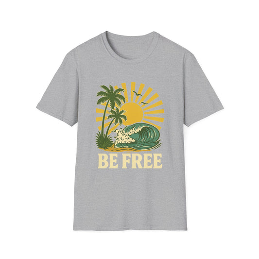 Be Free Unisex Travel T-Shirt