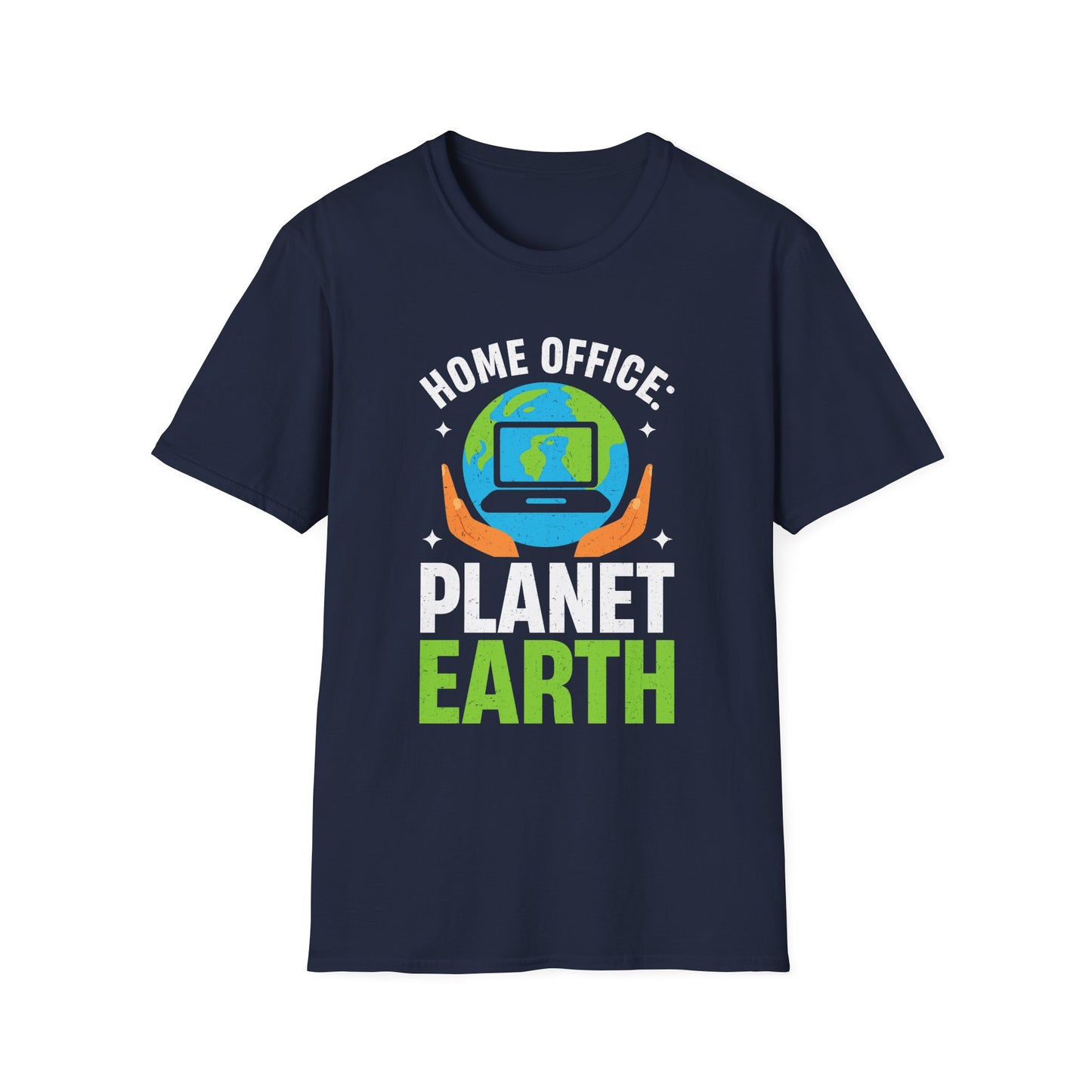 Home Office Planet Earth T-Shirt