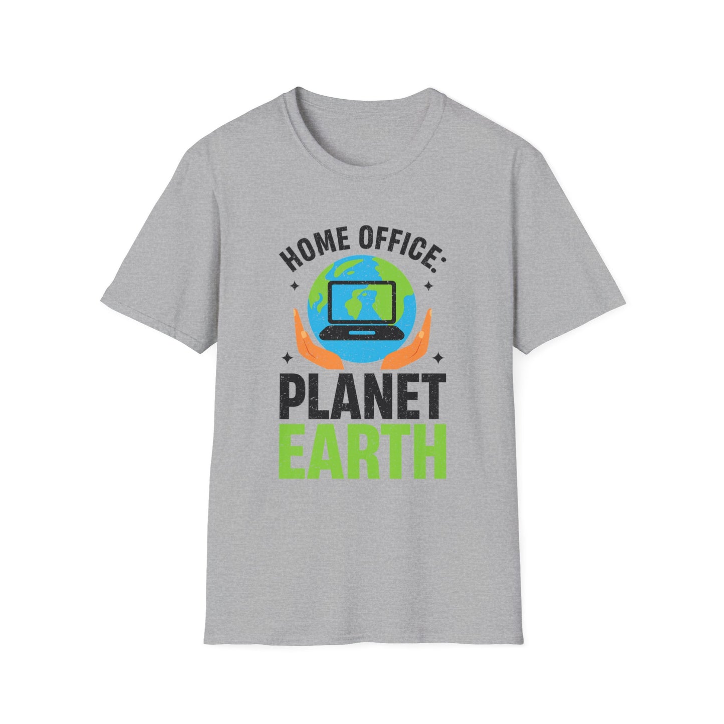 Home Office Planet Earth Unisex  T-Shirt