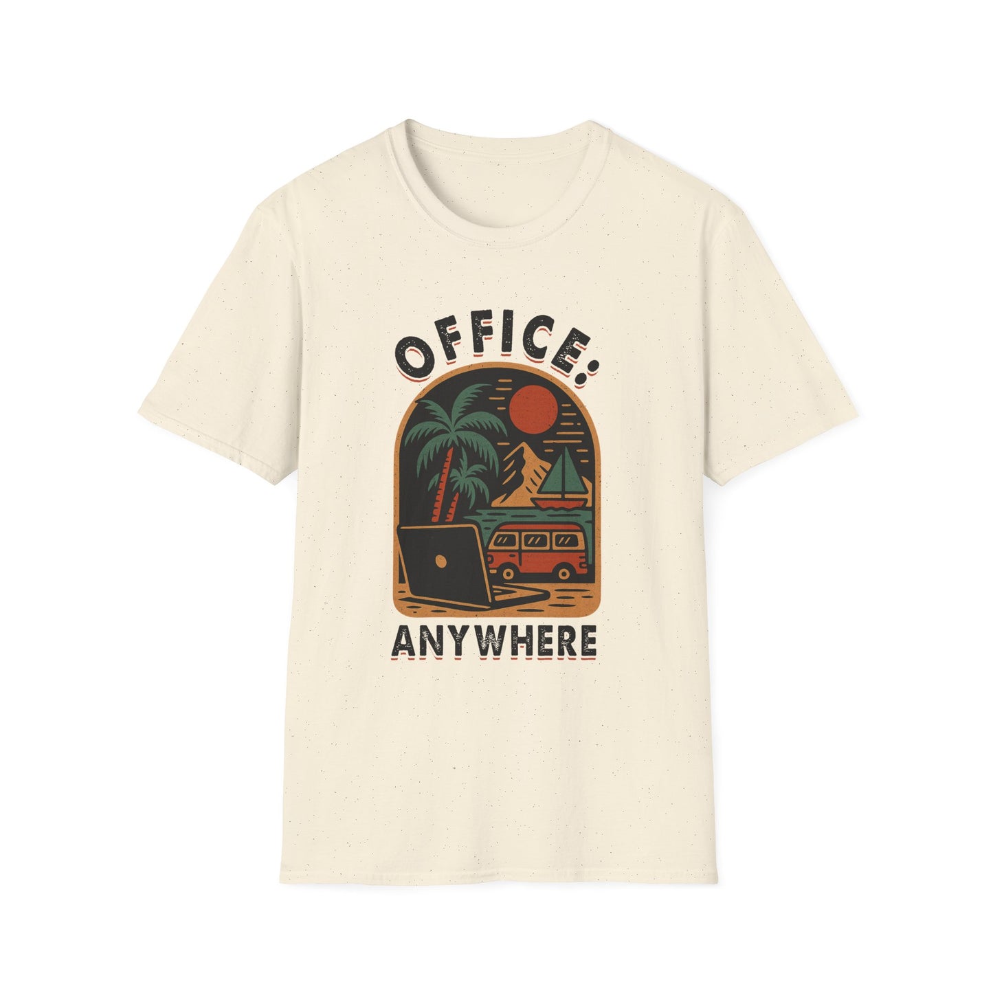 Travel-Themed Unisex T-Shirt | Office Anywhere Tee