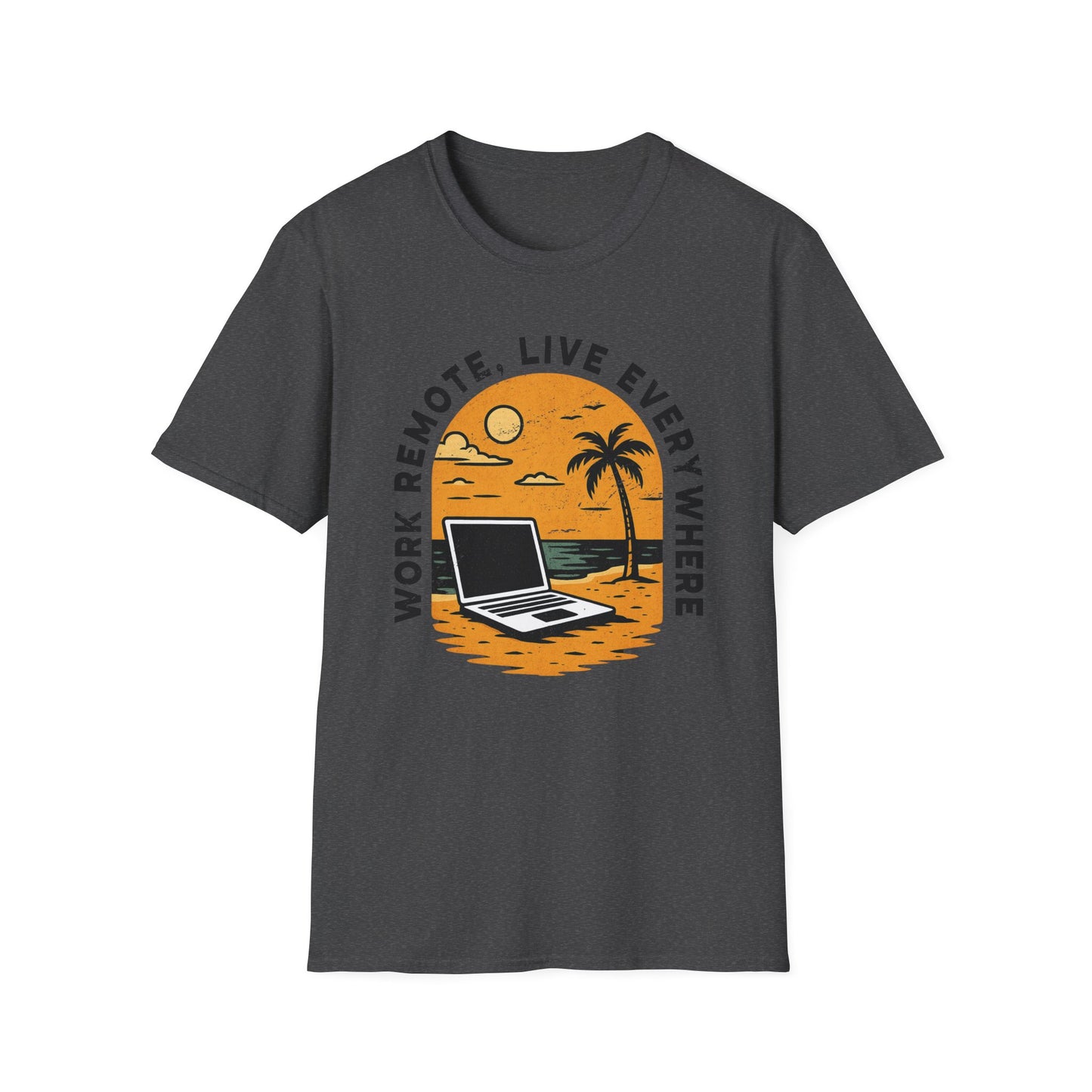 Work Remote T-Shirt Unisex Digital Nomads