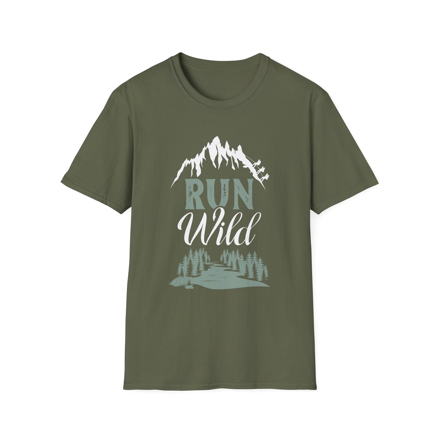 "Run Wild "Mountain Adventure Unisex T-Shirt