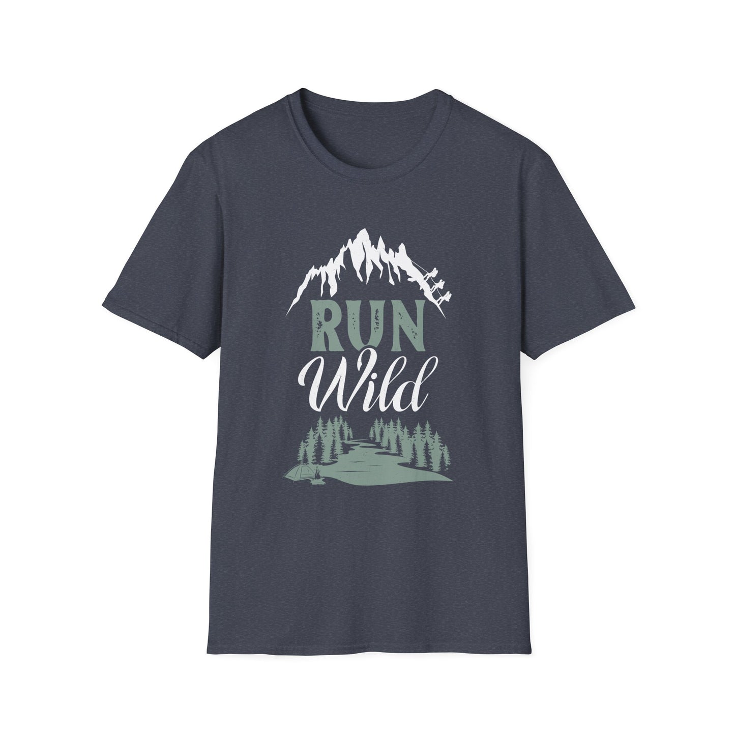 "Run Wild "Mountain Adventure Unisex T-Shirt