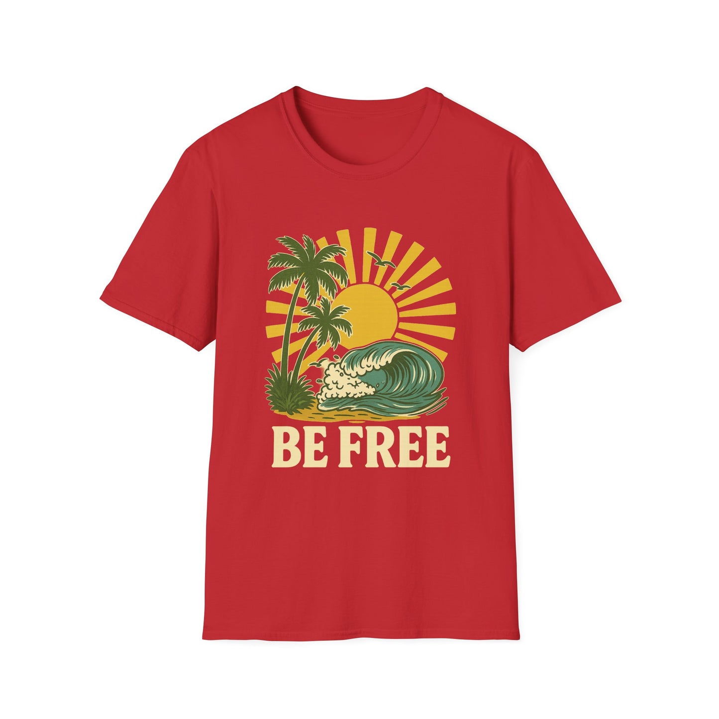 Be Free Unisex Travel T-Shirt