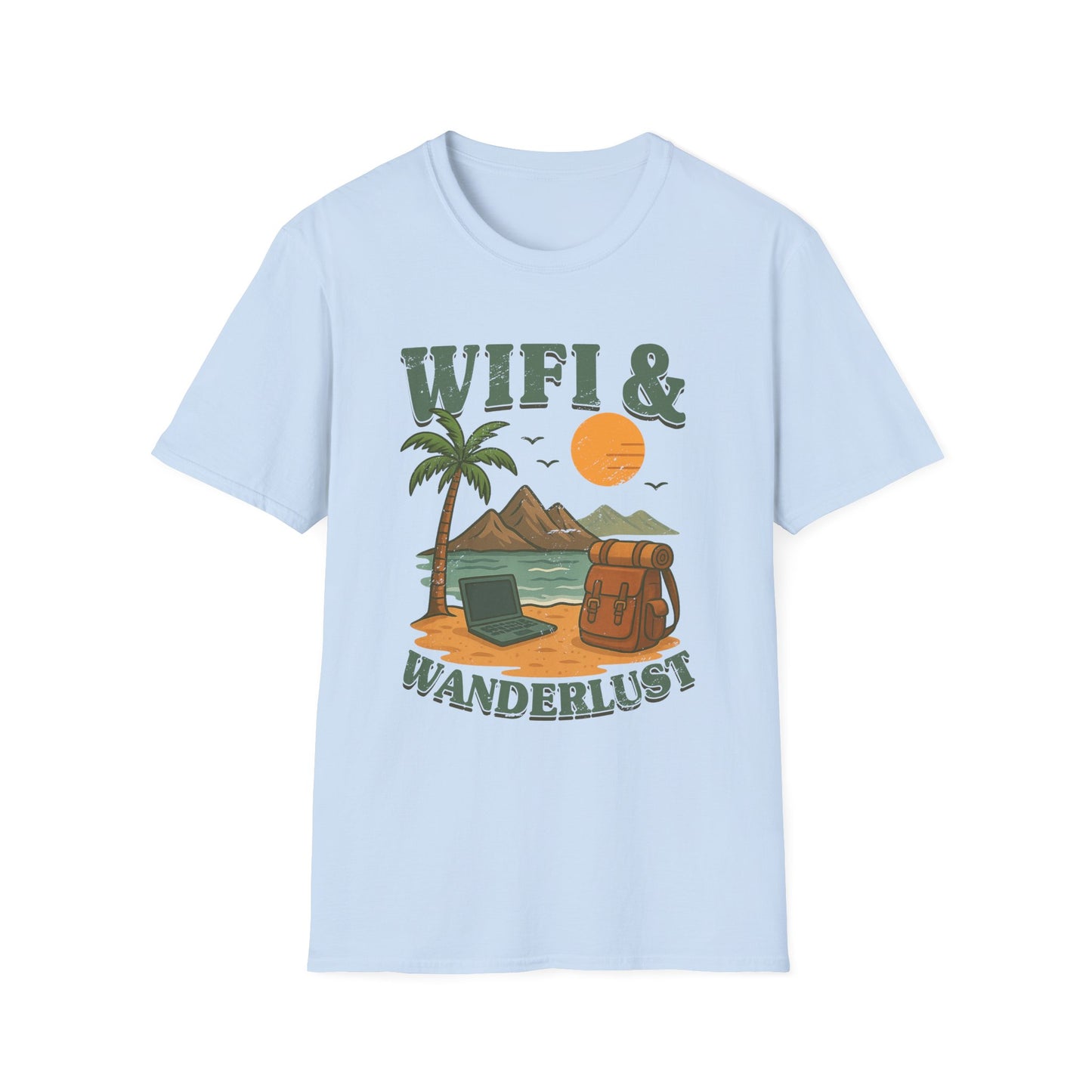 Digital Nomad Unisex T-Shirt