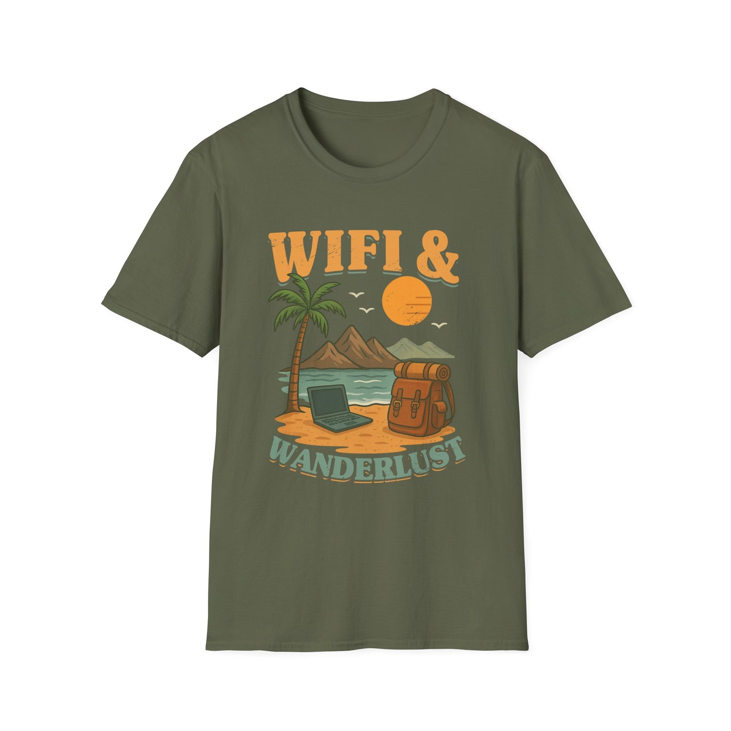 Digital Nomad Unisex T-Shirt