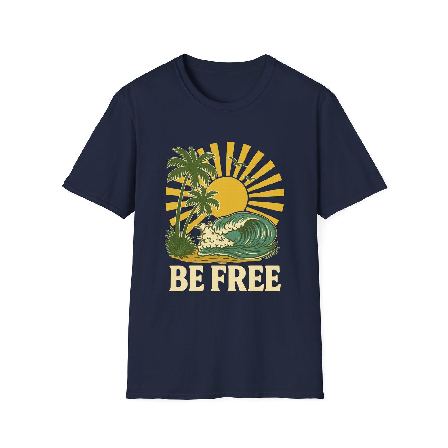 Be Free Unisex Travel T-Shirt