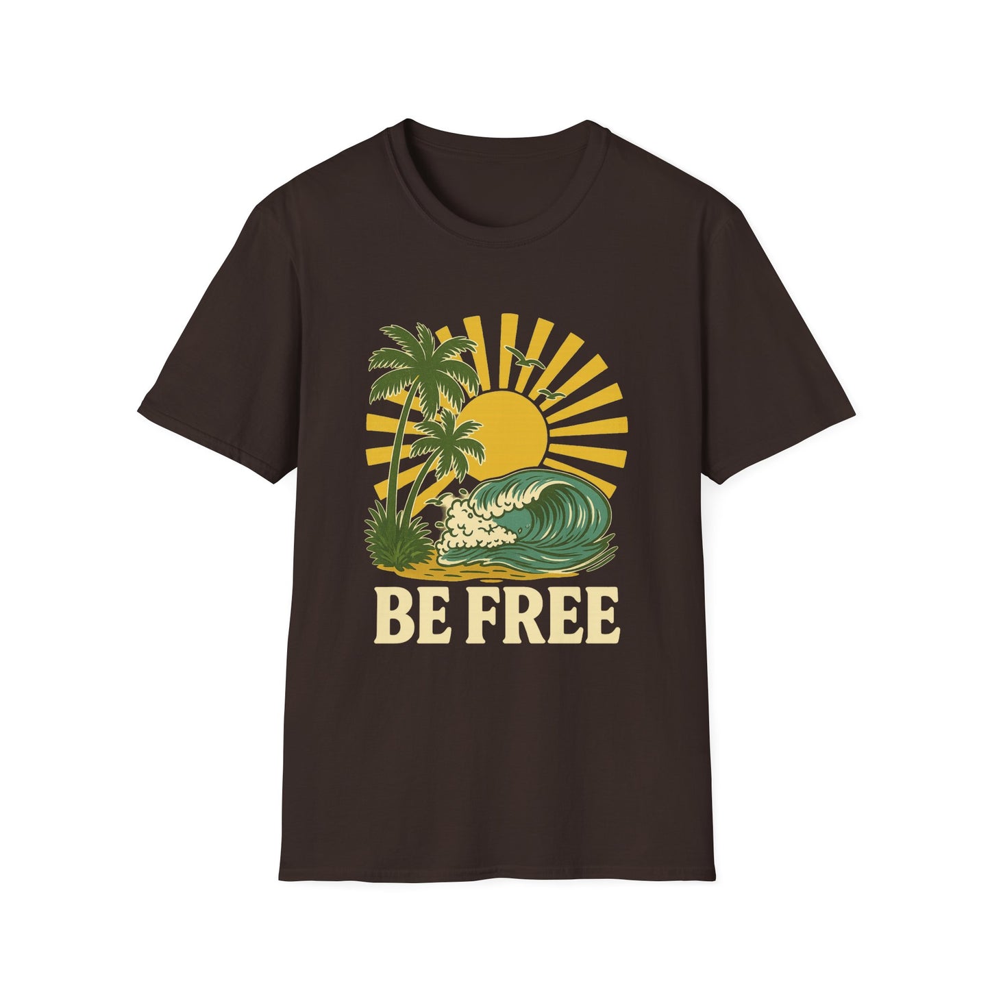 Be Free Unisex Travel T-Shirt