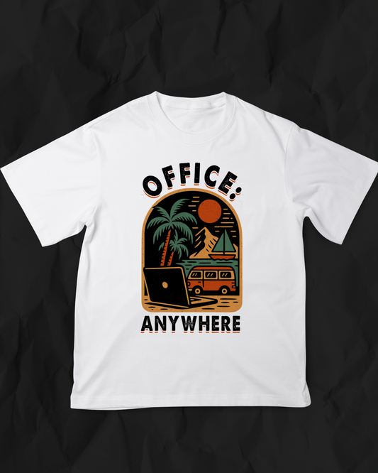 Travel-Themed Unisex T-Shirt | Office Anywhere Tee