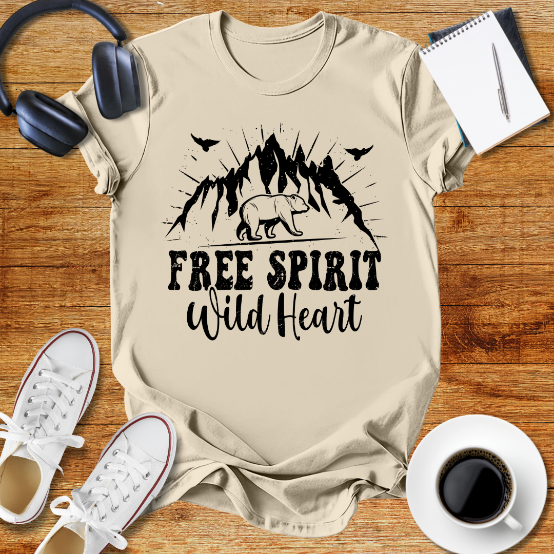 Free Spirit Wild Heart Unisex T-Shirt