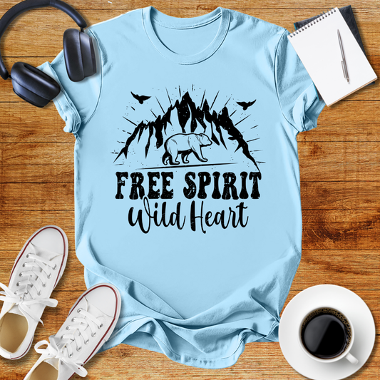 Free Spirit Wild Heart Unisex T-Shirt