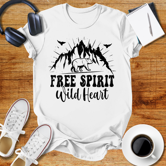 Free Spirit Wild Heart Unisex T-Shirt