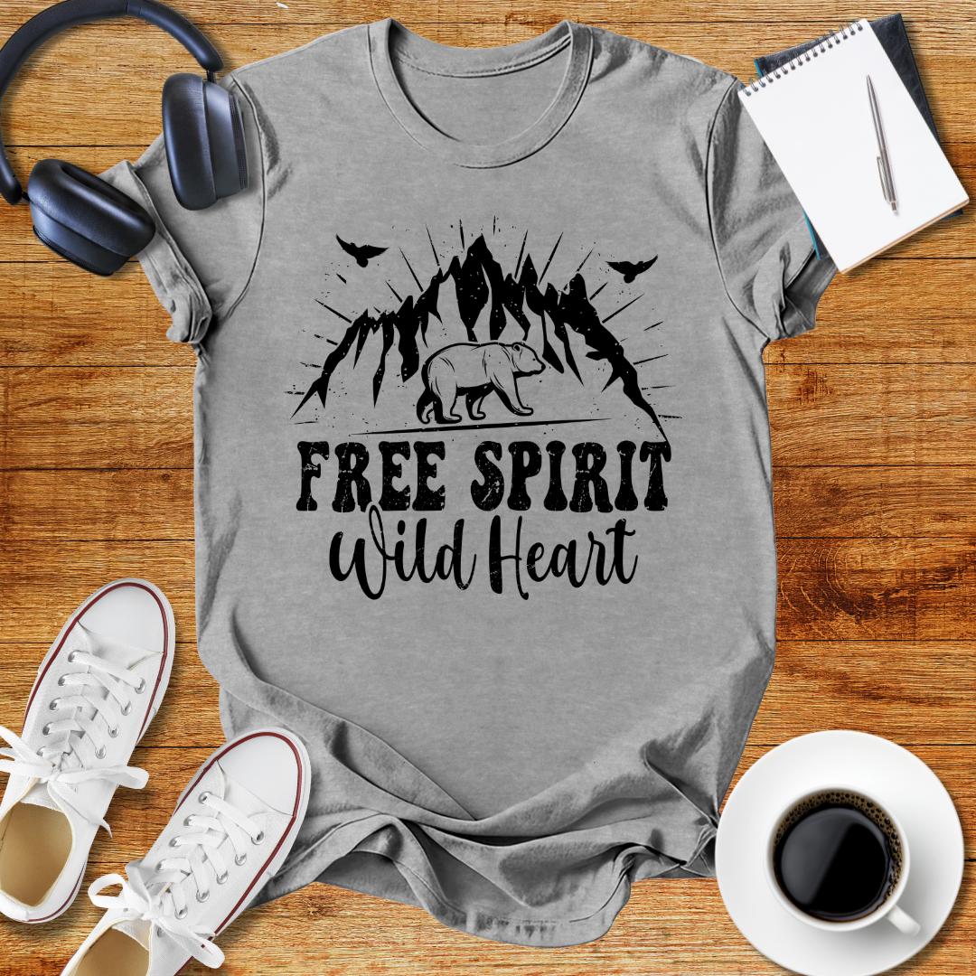 Free Spirit Wild Heart Unisex T-Shirt