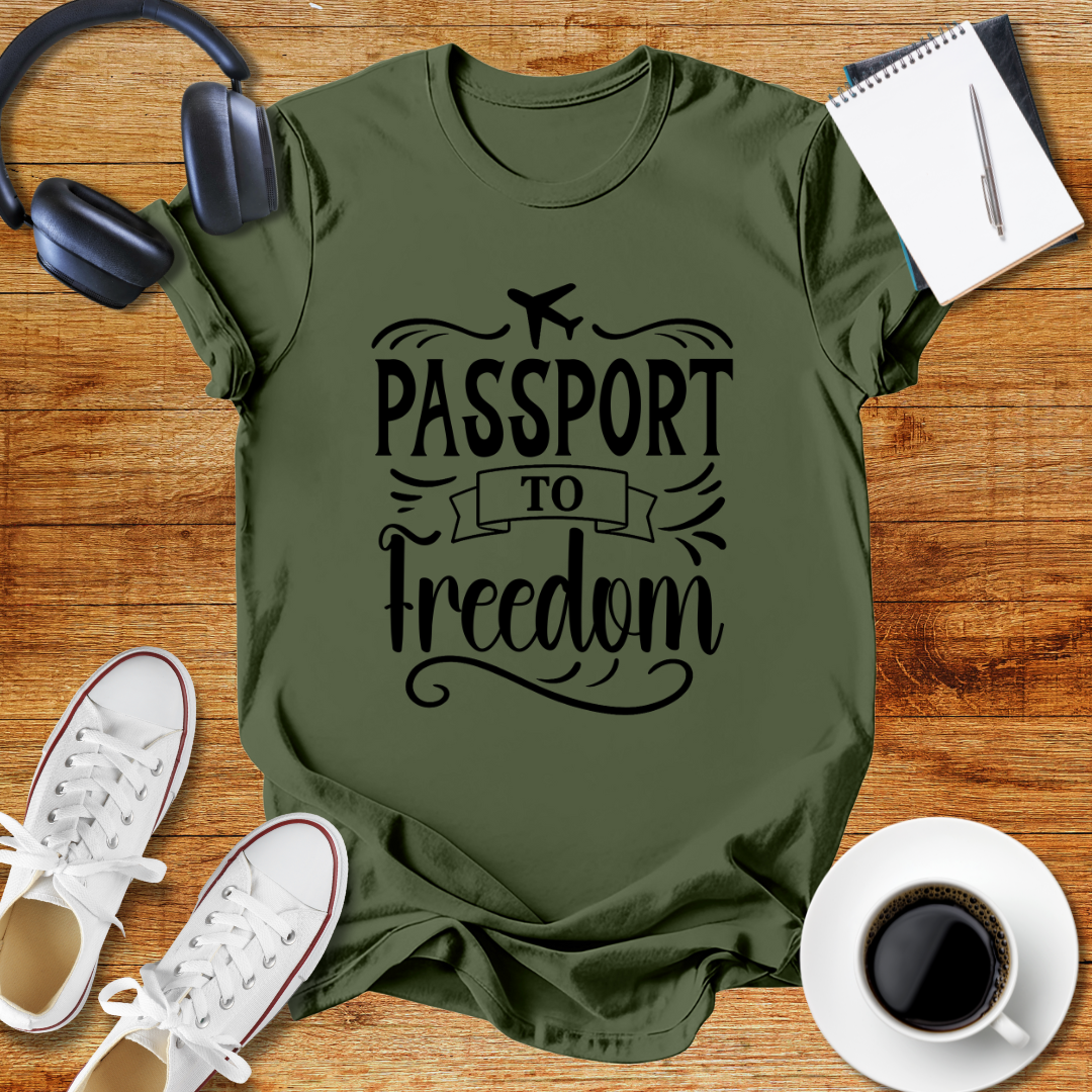 Passport to Freedom Unisex T-Shirt