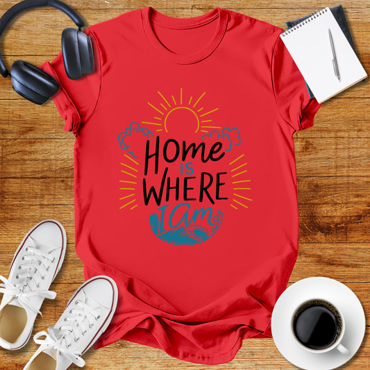 Home is Where I Am  Unisex T-Shirt