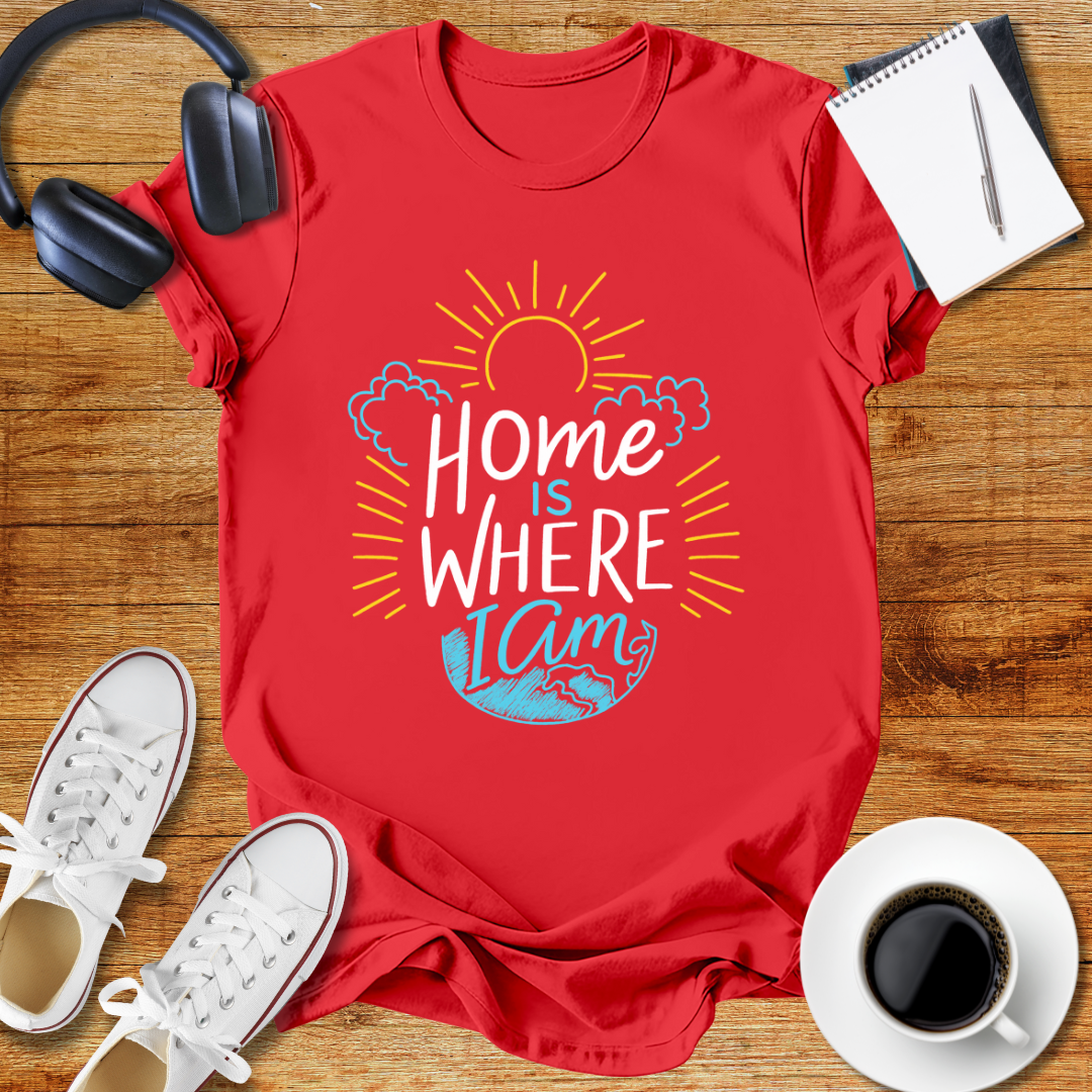 Home is Where I Am  Unisex T-Shirt