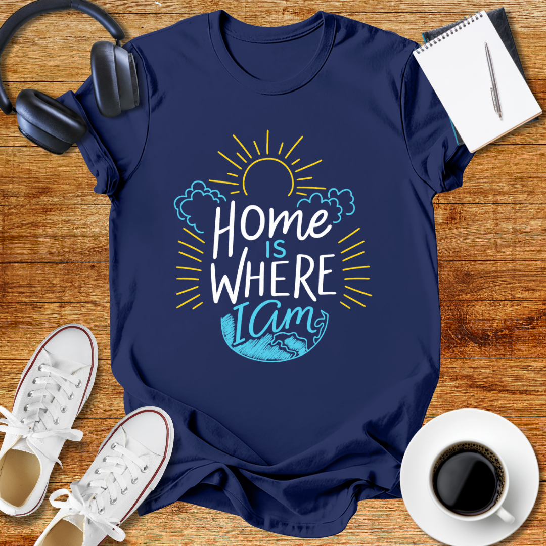 Home is Where I Am  Unisex T-Shirt