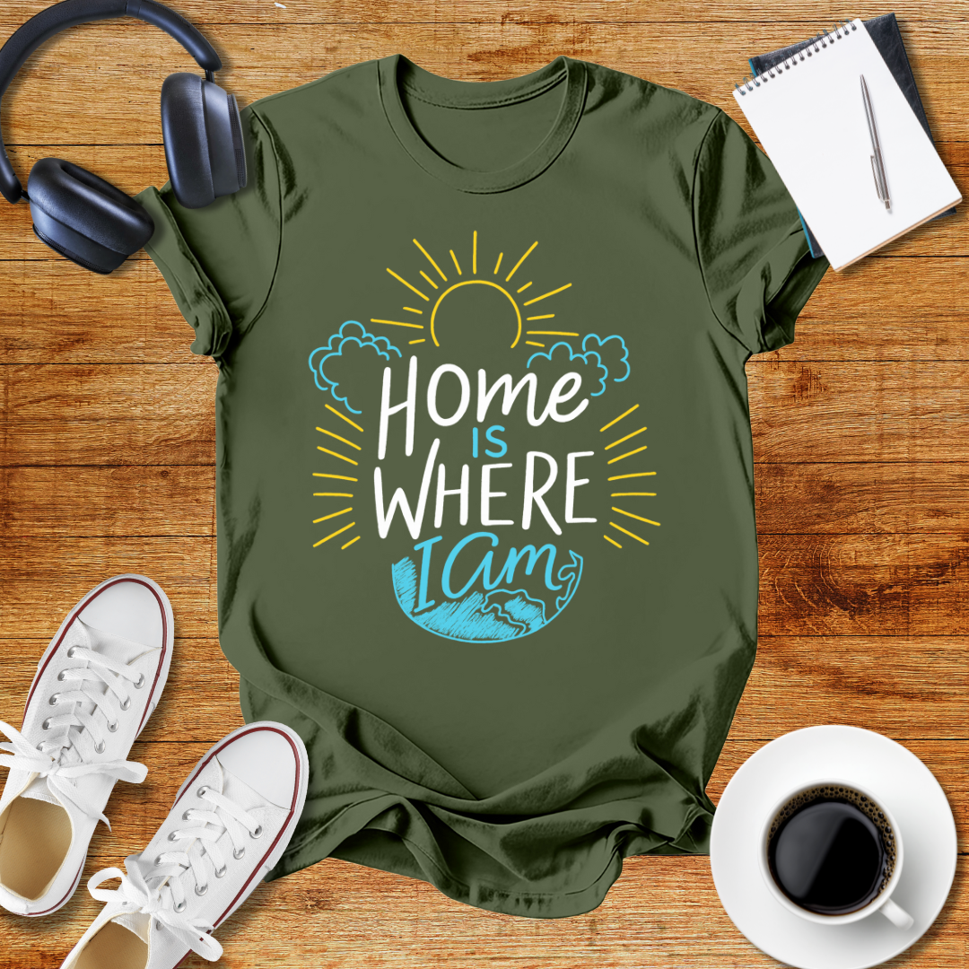 Home is Where I Am  Unisex T-Shirt