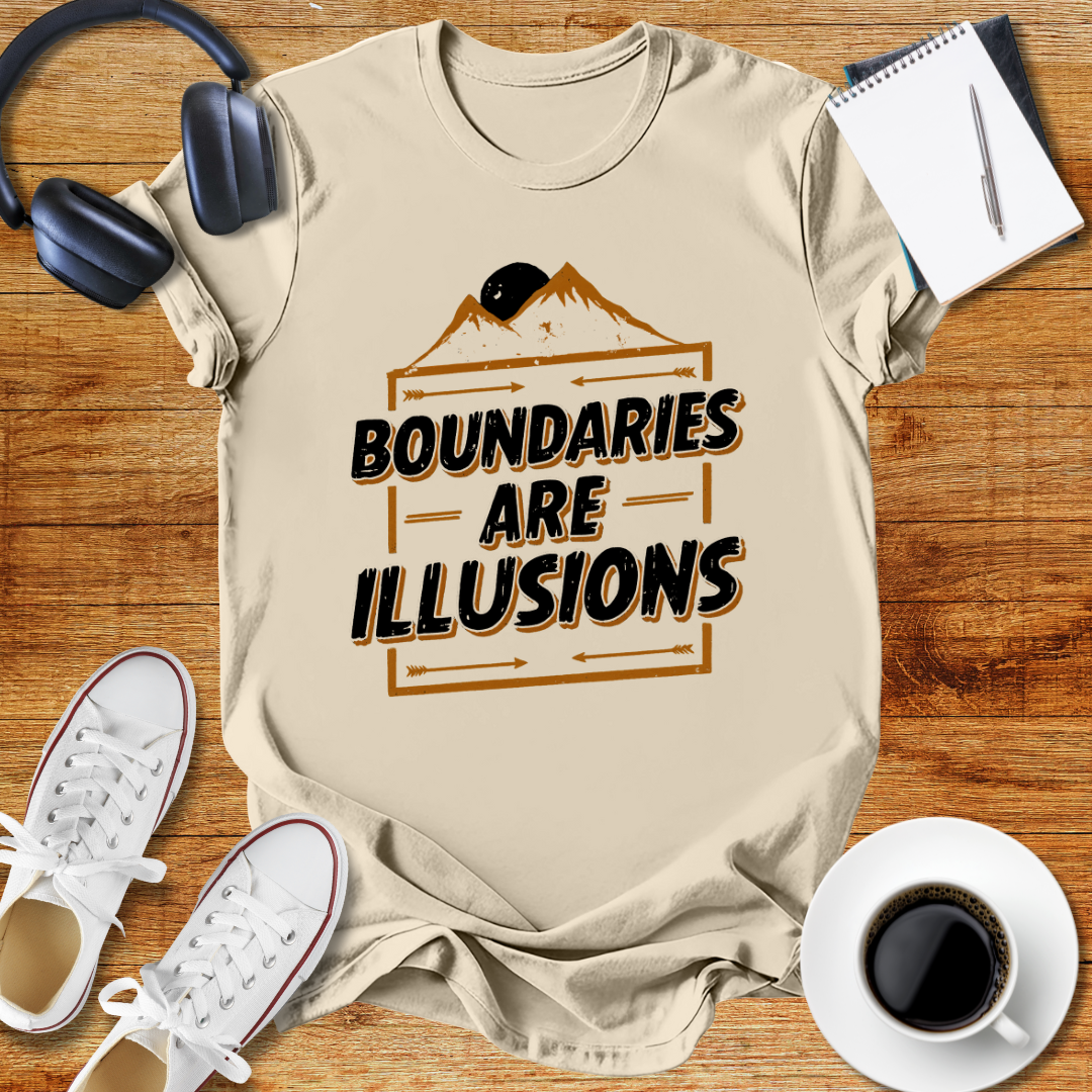 Boundaries Are Illusions Unisex T-Shirt