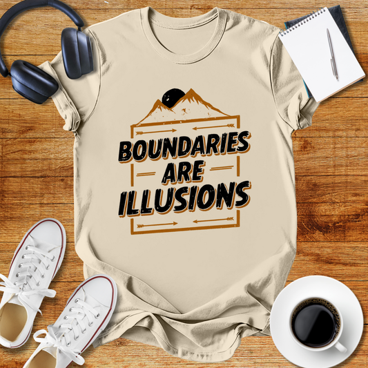 Boundaries Are Illusions Unisex T-Shirt