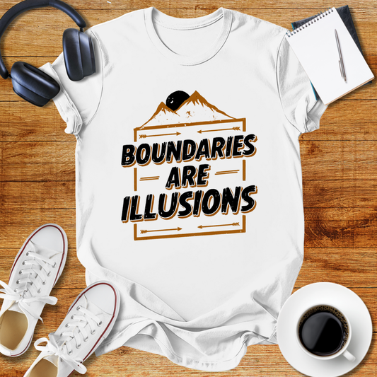 Boundaries Are Illusions Unisex T-Shirt