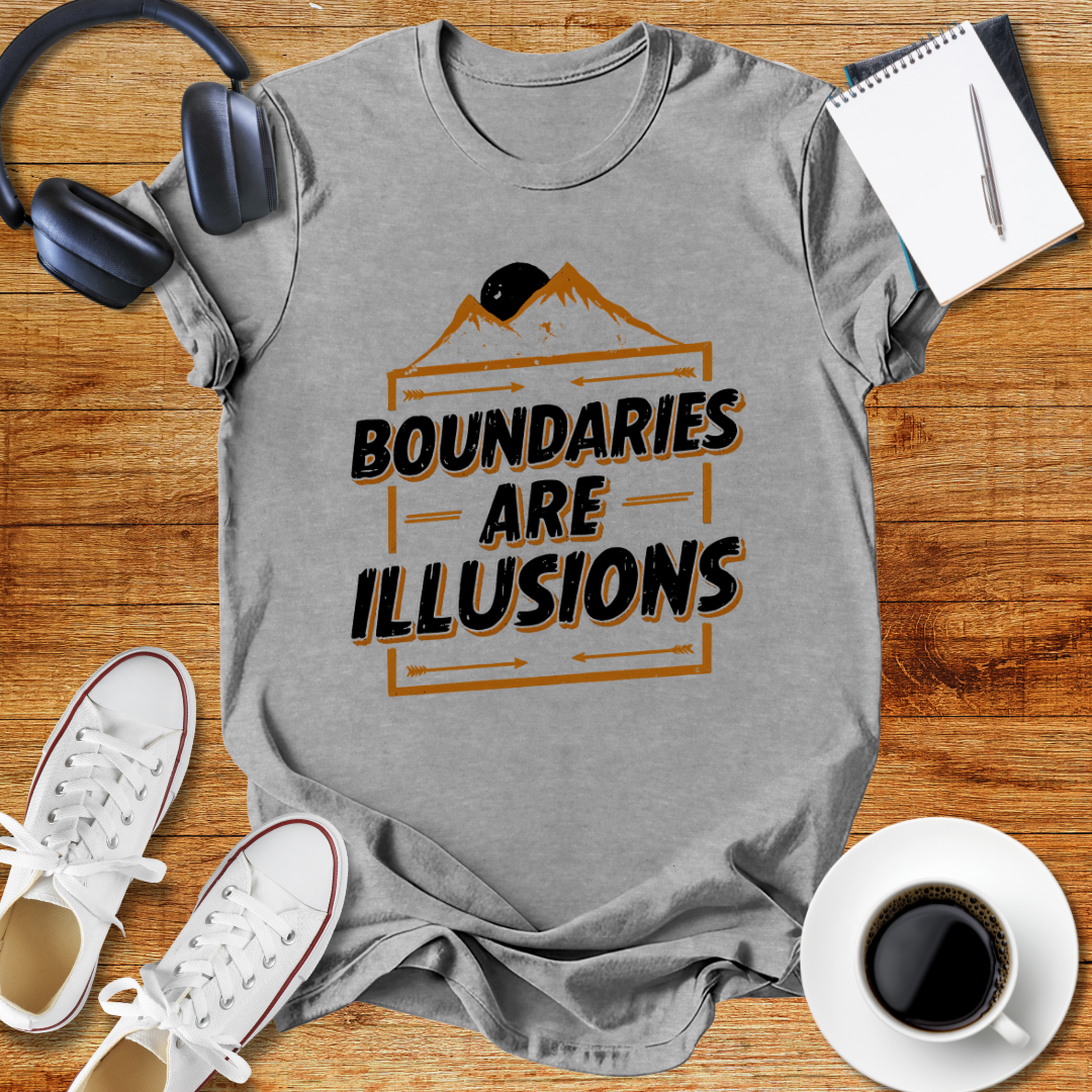 Boundaries Are Illusions Unisex T-Shirt