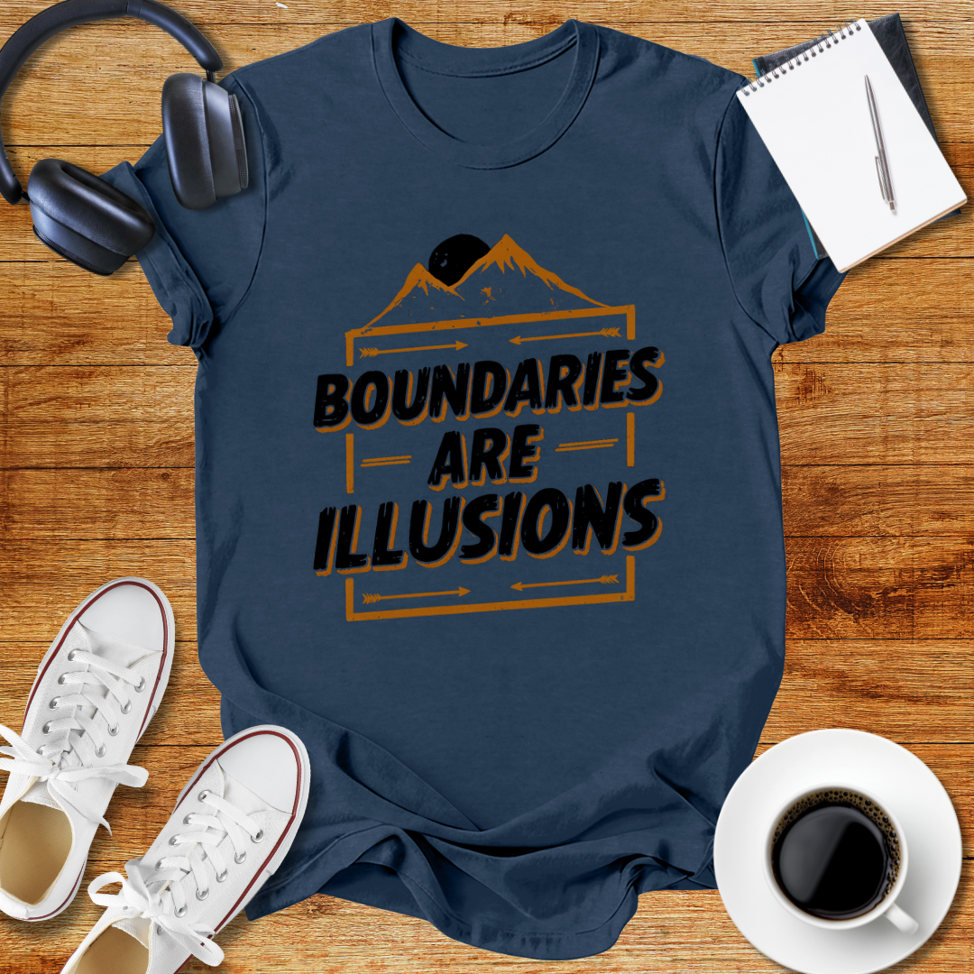 Boundaries Are Illusions Unisex T-Shirt