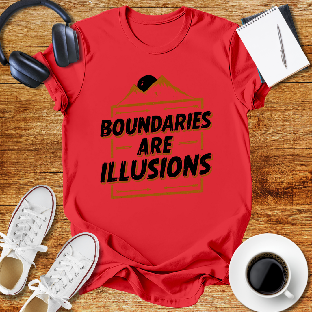 Boundaries Are Illusions Unisex T-Shirt