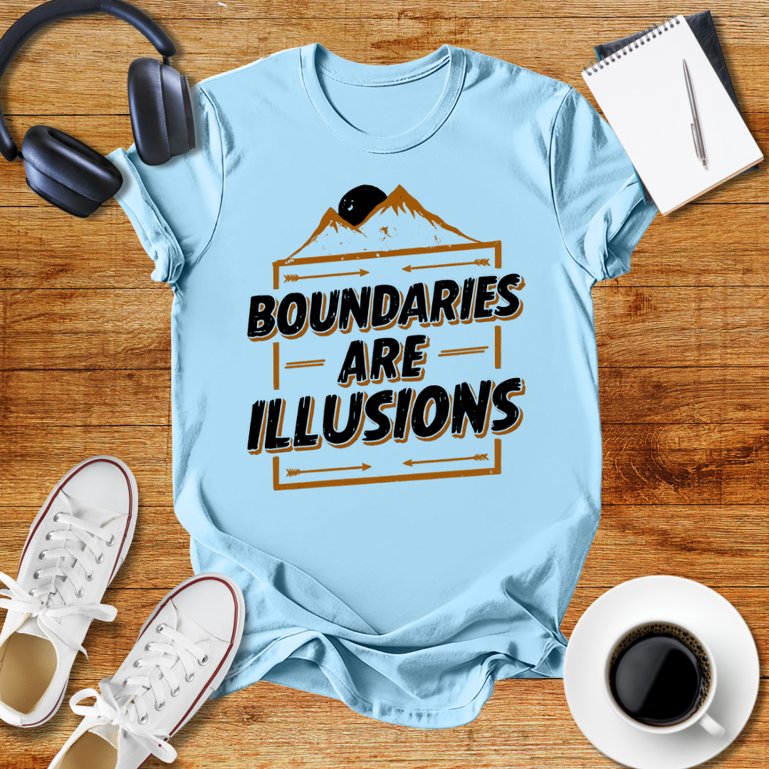 Boundaries Are Illusions Unisex T-Shirt