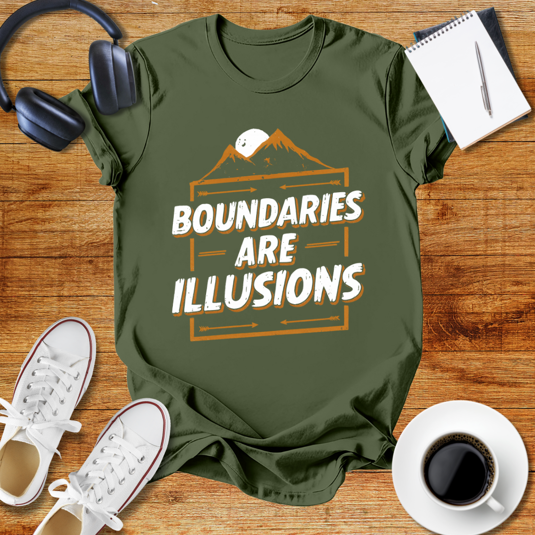"Boundaries Are Illusions" Unisex T-Shirt