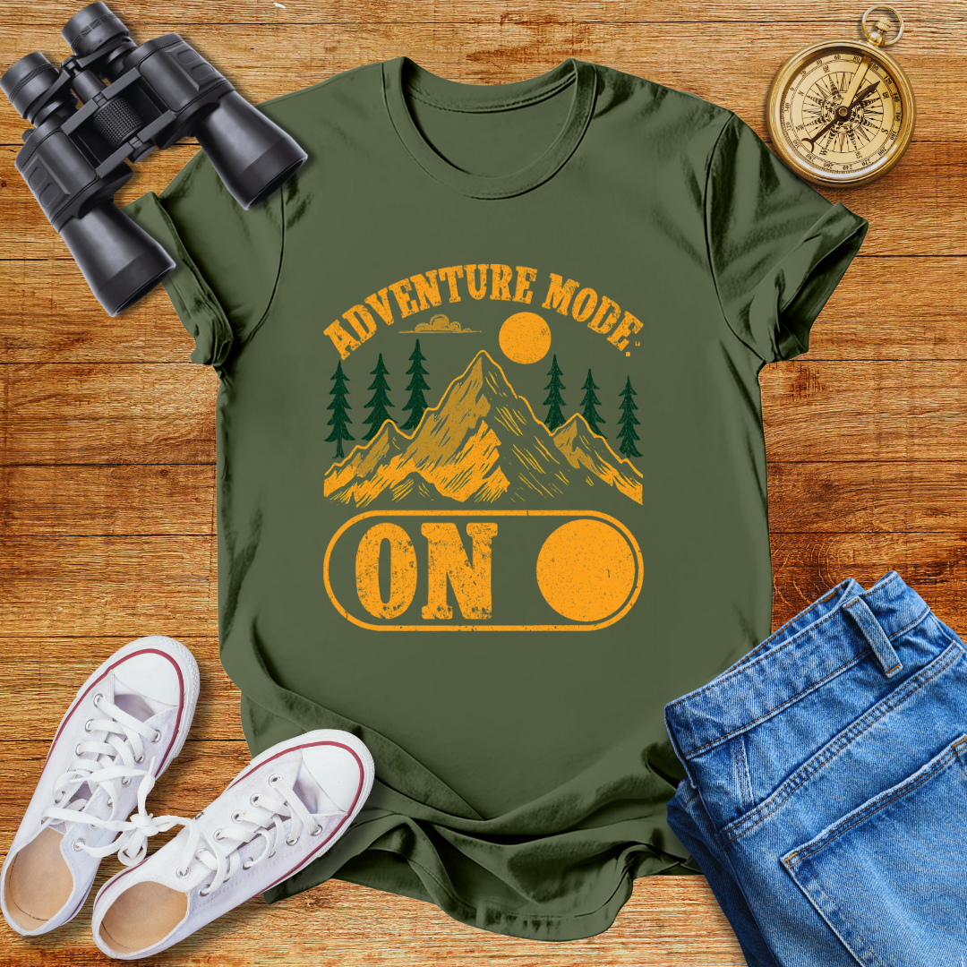 Adventure Mode On Unisex  T-Shirt
