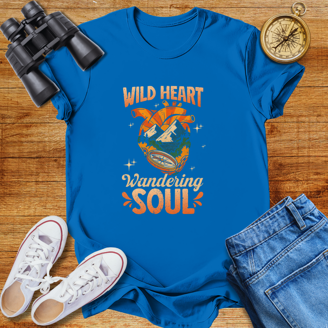 Wild Heart Wandering Soul Unisex Softstyle T-Shirt