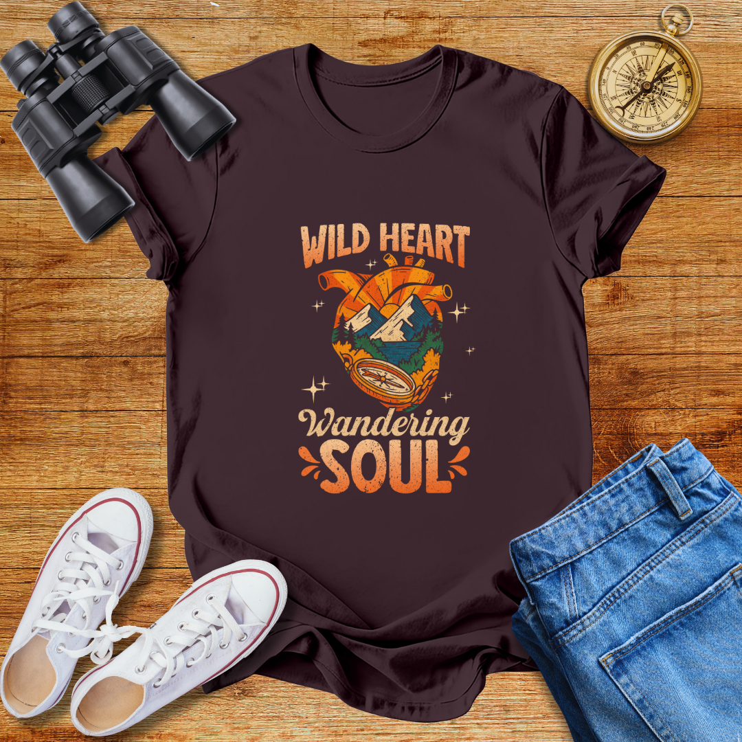 Wild Heart Wandering Soul Unisex Softstyle T-Shirt