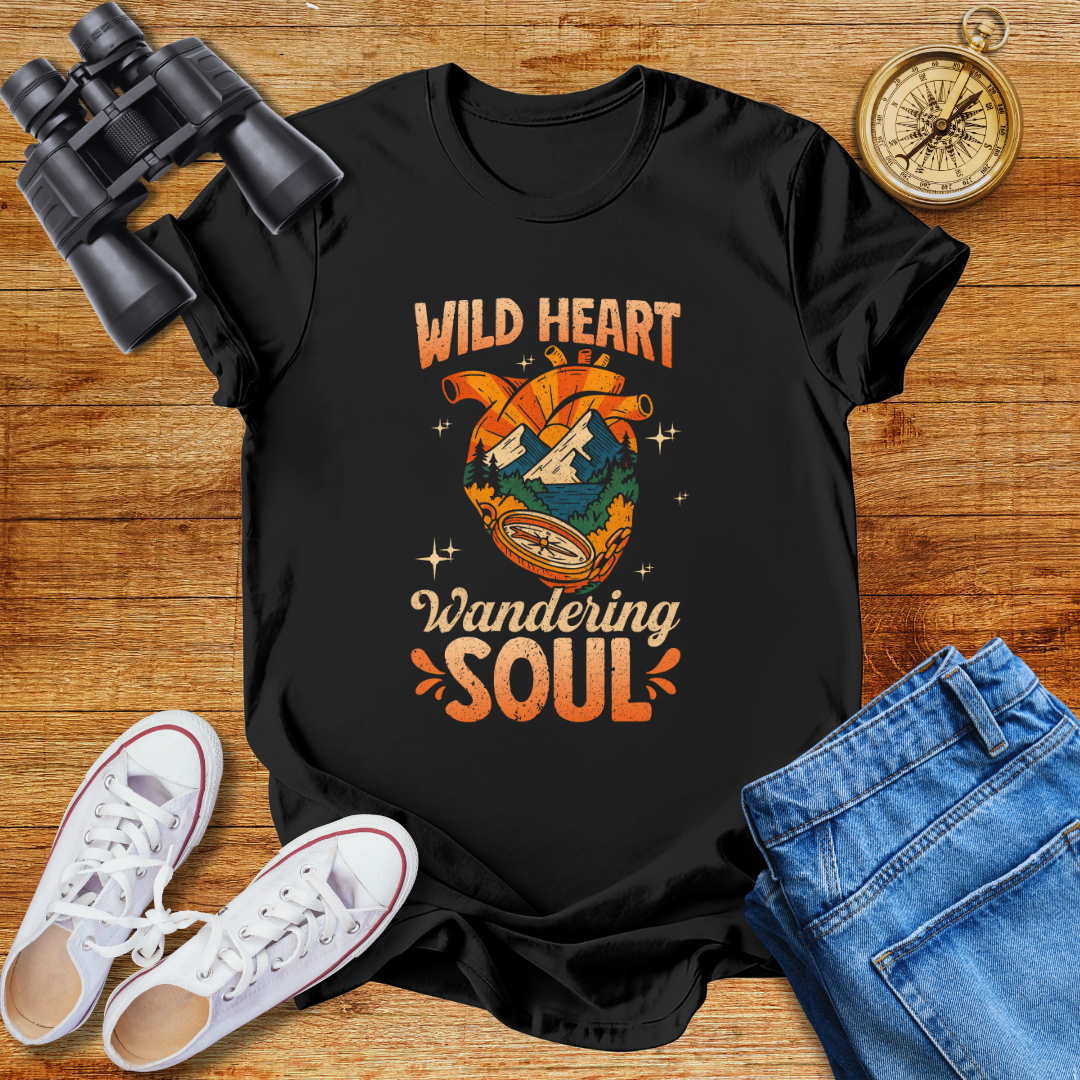 Wild Heart Wandering Soul Unisex Softstyle T-Shirt