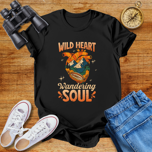 Wild Heart Wandering Soul Unisex Softstyle T-Shirt