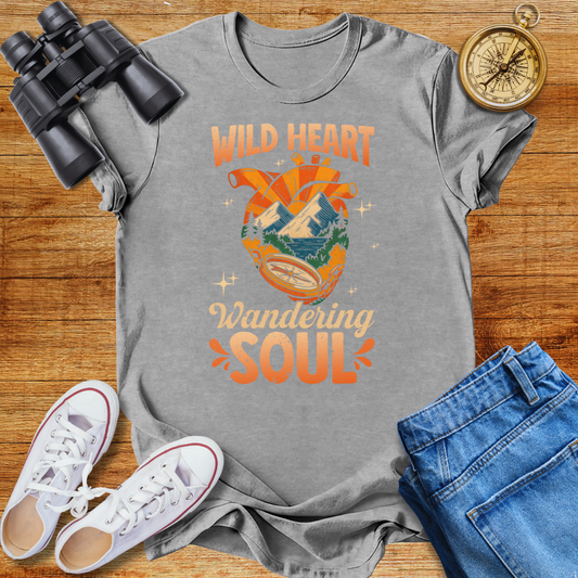 Wild Heart Wandering Soul Unisex Softstyle T-Shirt