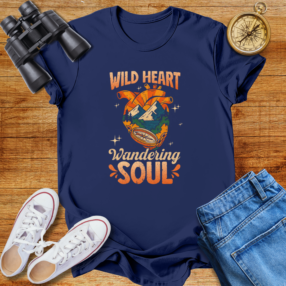 Wild Heart Wandering Soul Unisex Softstyle T-Shirt