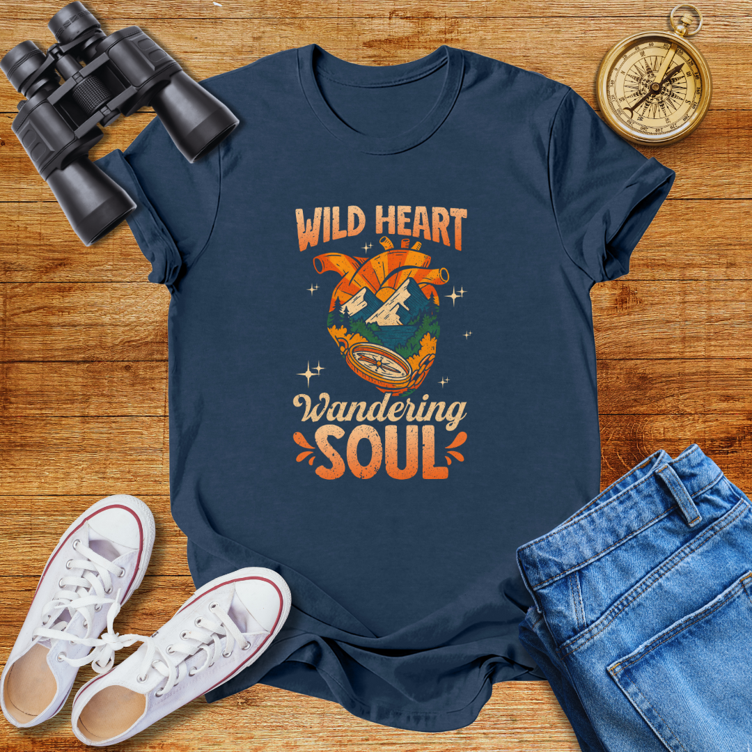 Wild Heart Wandering Soul Unisex Softstyle T-Shirt