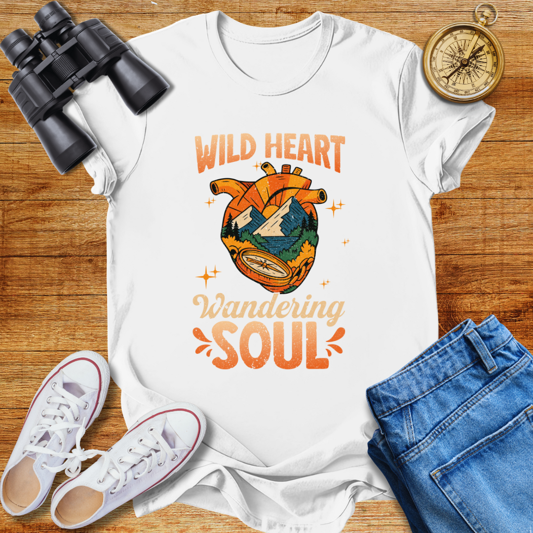 Wild Heart Wandering Soul Unisex T-Shirt