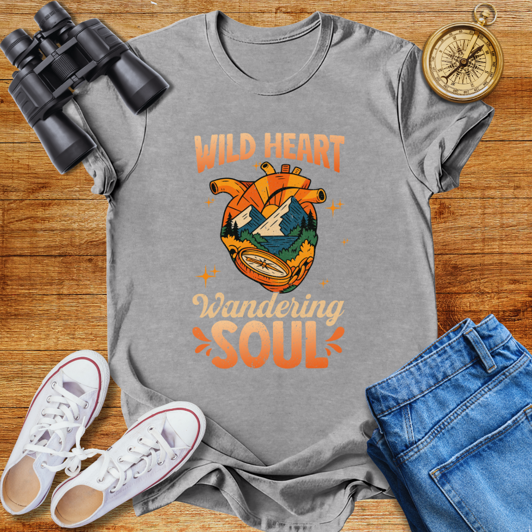 Wild Heart Wandering Soul Unisex T-Shirt