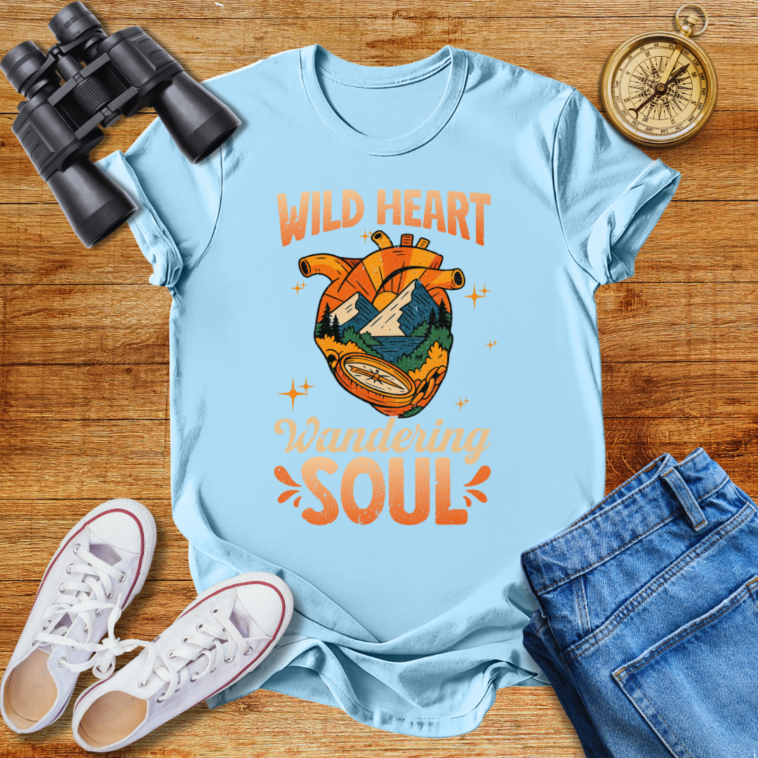Wild Heart Wandering Soul Unisex T-Shirt