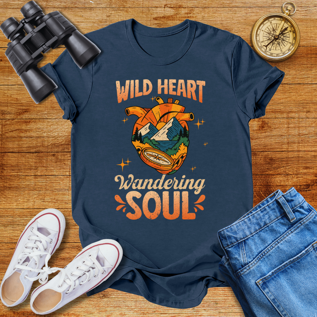 Wild Heart Wandering Soul Unisex T-Shirt