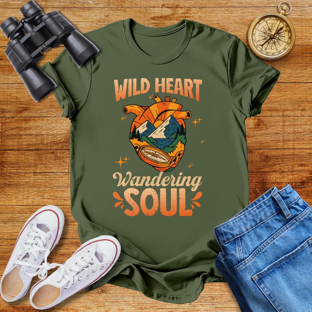 Wild Heart Wandering Soul Unisex T-Shirt