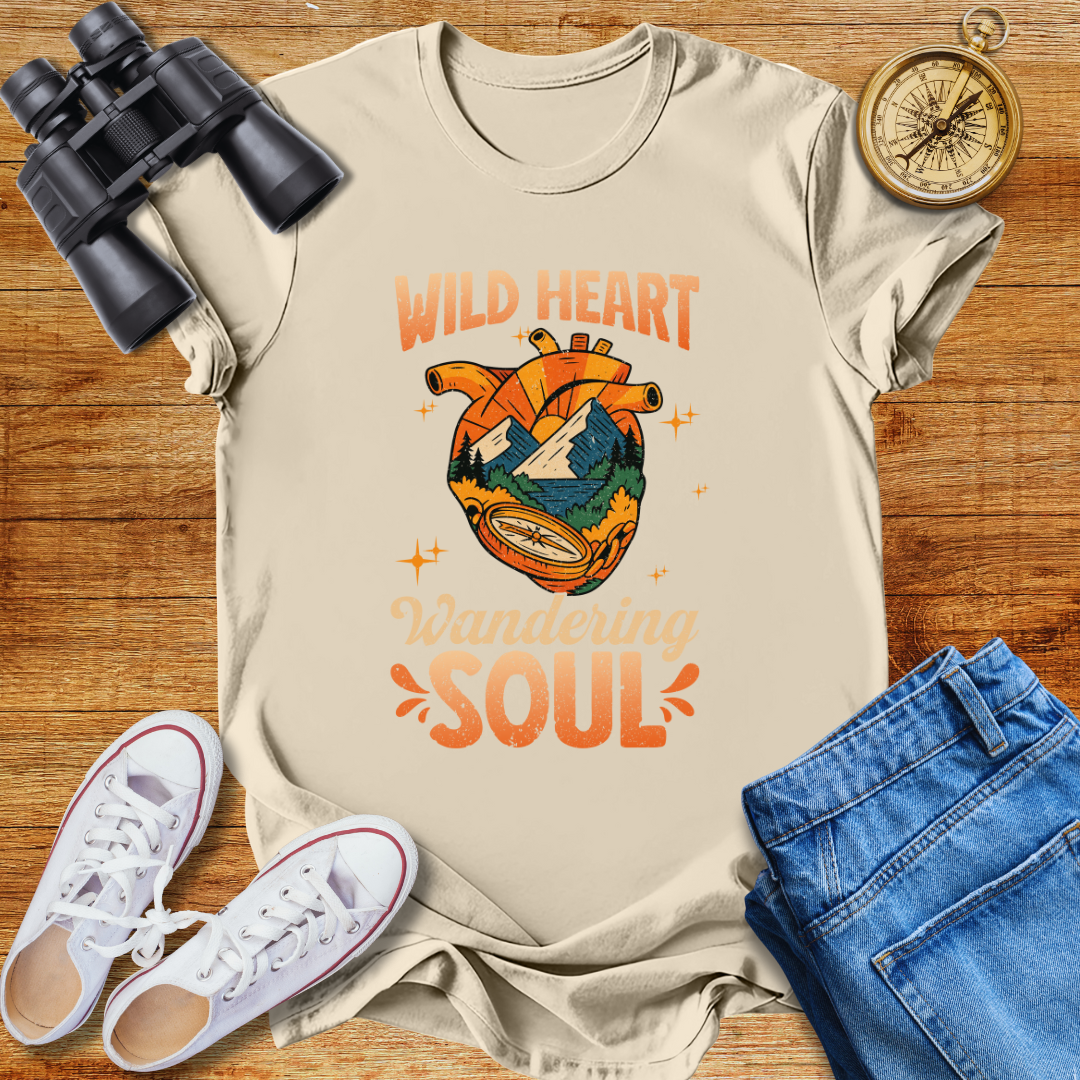 Wild Heart Wandering Soul Unisex T-Shirt