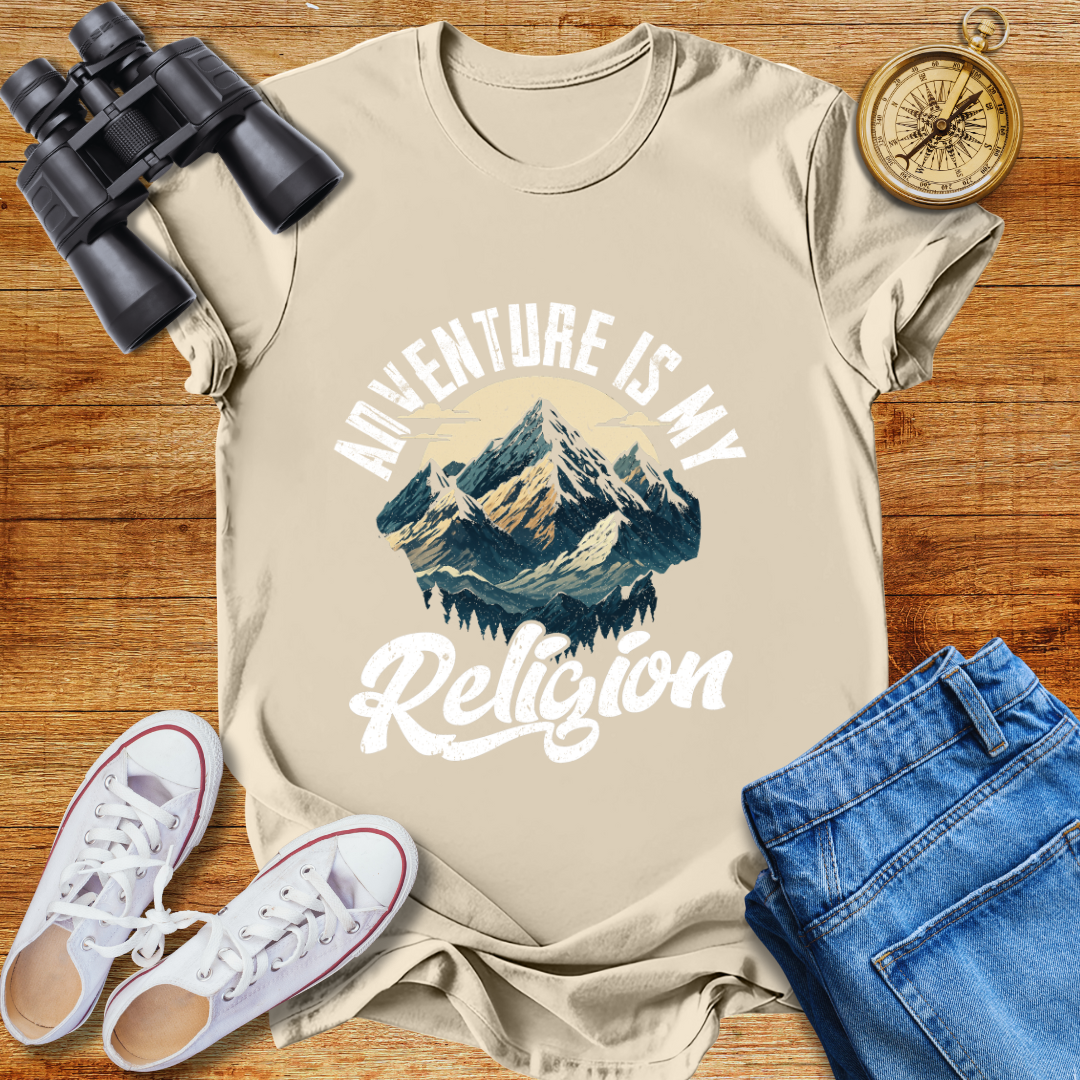 Adventure Is My Religion Unisex  T-Shirt